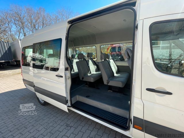 Kleinbus VOLKSWAGEN Crafter Kombi 35 lang L3H2 Hochdach Bus 9 Sitzer