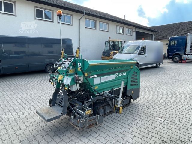 Altro VÖGELE Mini 500  Raupenfertiger mit 2 Kopf Ultraschall