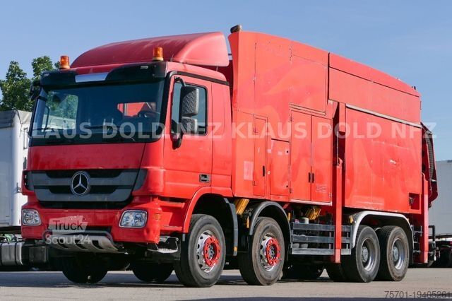Saugwagen MERCEDES-BENZ Actros 4144 8x4 Saugbagger Euro 5
