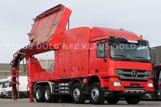 Camion-citerne à vide MERCEDES-BENZ Actros 4144 8x4 Saugbagger Euro 5