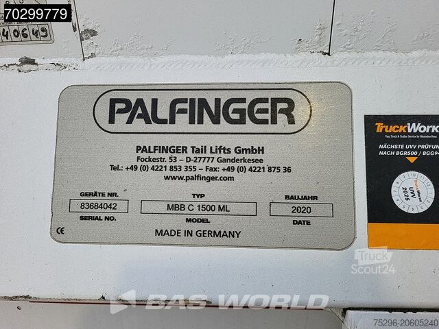 Resväska Mercedes Atego 1324 4X2 6-Cylinder Automatic Tailgate Eu...