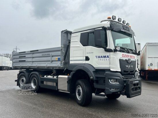 Driezijdige kipper MAN TGS 28.480 6X4X4 , MEILLER,  WINTERDIENSTAUSRüSTUNG, ACHSLIFT, LENKACHSE