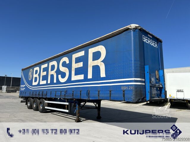Bâches coulissantes Groenewegen DRO-14-27 / Curtainside Trailer / BPW Drum / AP...