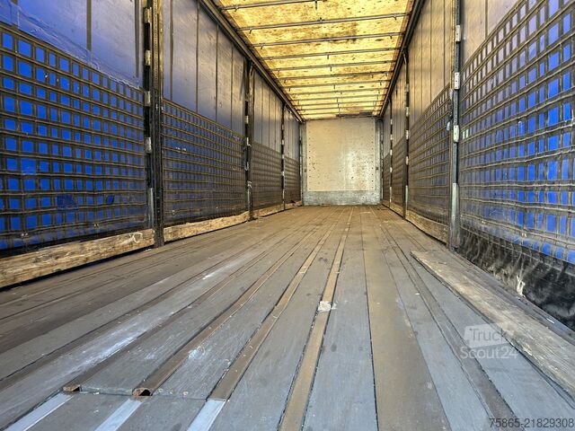 Bâches coulissantes Groenewegen DRO-14-27 / Curtainside Trailer / BPW Drum / AP...