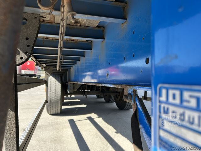 Bâches coulissantes Groenewegen DRO-14-27 / Curtainside Trailer / BPW Drum / AP...