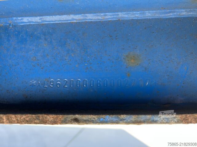 Bâches coulissantes Groenewegen DRO-14-27 / Curtainside Trailer / BPW Drum / AP...