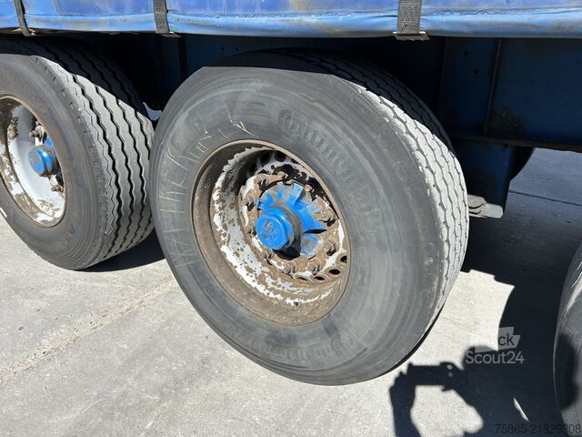 Bâches coulissantes Groenewegen DRO-14-27 / Curtainside Trailer / BPW Drum / AP...