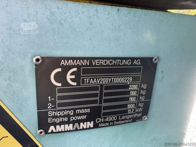 Valjar z enim bobnom AMMANN AV-20 Walze