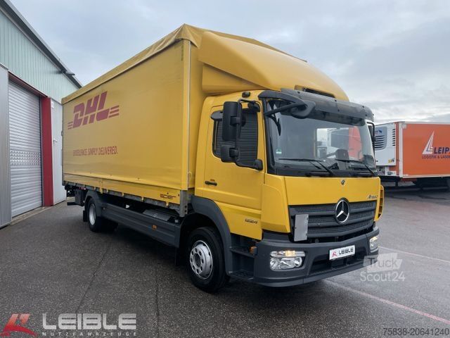 Camião plataforma com lona MERCEDES-BENZ Atego 1224*Sörensen LBW*Standheizung*Klima*