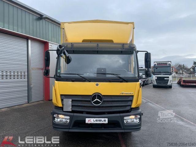 Camião plataforma com lona MERCEDES-BENZ Atego 1224*Sörensen LBW*Standheizung*Klima*