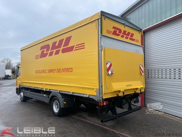 Camião plataforma com lona MERCEDES-BENZ Atego 1224*Sörensen LBW*Standheizung*Klima*