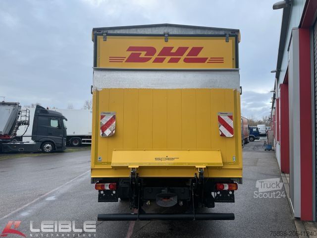 Camião plataforma com lona MERCEDES-BENZ Atego 1224*Sörensen LBW*Standheizung*Klima*