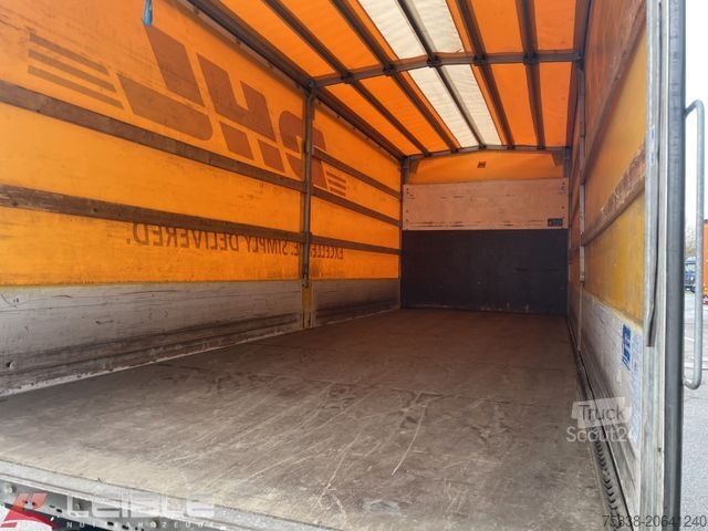 Camião plataforma com lona MERCEDES-BENZ Atego 1224*Sörensen LBW*Standheizung*Klima*