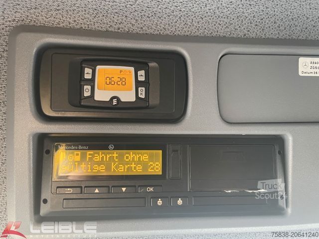 Camião plataforma com lona MERCEDES-BENZ Atego 1224*Sörensen LBW*Standheizung*Klima*