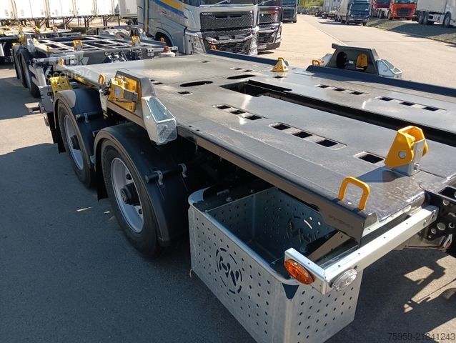 Рол-оф ремарке HÜFFERMANN 2-ACHS-MINI-CARRIER SAFETYFIX verzinkt NEU BPW