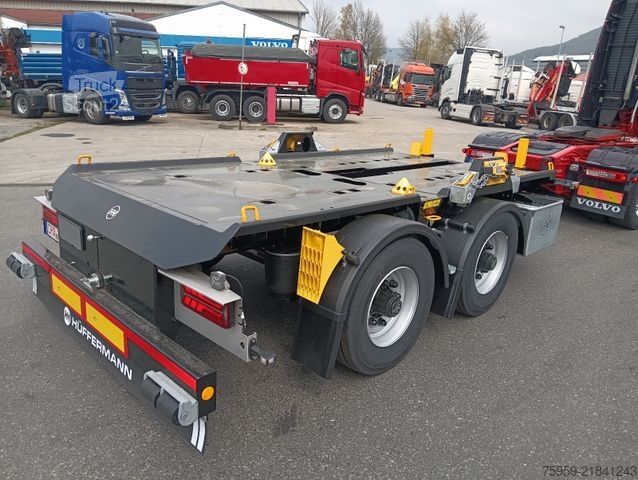 Рол-оф ремарке HÜFFERMANN 2-ACHS-MINI-CARRIER SAFETYFIX verzinkt NEU BPW