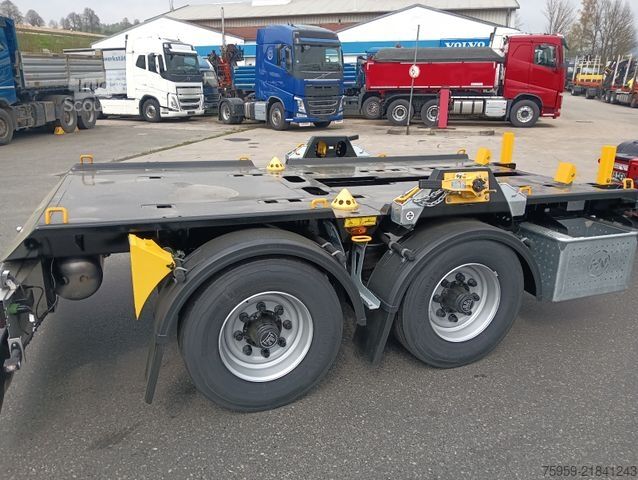 Рол-оф ремарке HÜFFERMANN 2-ACHS-MINI-CARRIER SAFETYFIX verzinkt NEU BPW