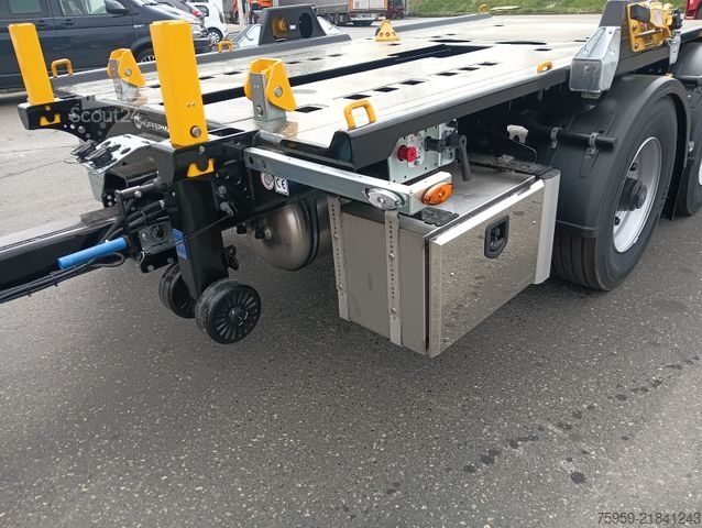 Рол-оф ремарке HÜFFERMANN 2-ACHS-MINI-CARRIER SAFETYFIX verzinkt NEU BPW