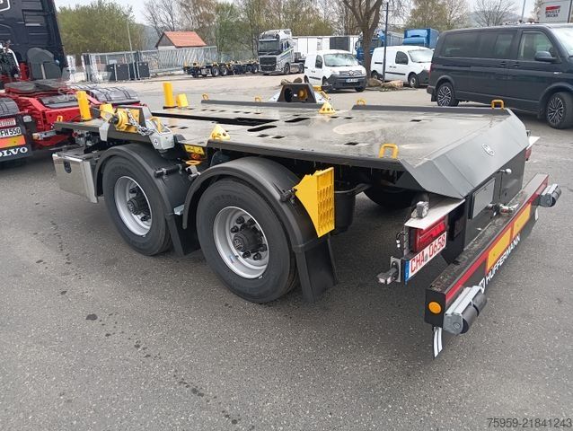 Рол-оф ремарке HÜFFERMANN 2-ACHS-MINI-CARRIER SAFETYFIX verzinkt NEU BPW