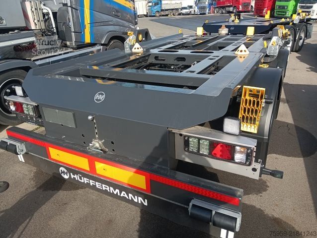 Рол-оф ремарке HÜFFERMANN 2-ACHS-MINI-CARRIER SAFETYFIX verzinkt NEU BPW