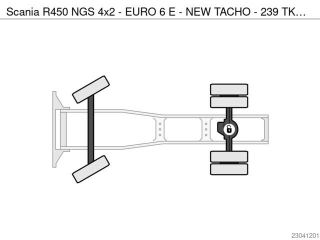Scania R450 NGS 4x2 - EURO 6 E - NEW TACHO - 239 TKM - RETARDER - PARK. AIRCO - NAVI - PTO - LED LIG Scania R450 NGS 4x2 - EURO 6 E - NEW TACHO - 239 TKM -...