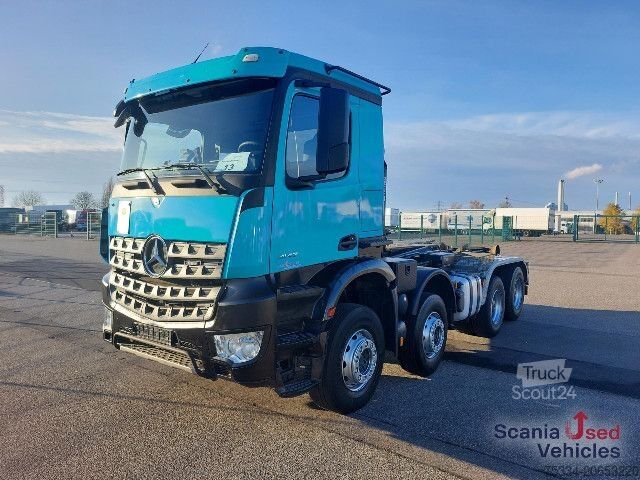 Tipvogn Mercedes-Benz Arocs 4142K Abroll Kipper HIAB XR26S51 / AP-Achsen