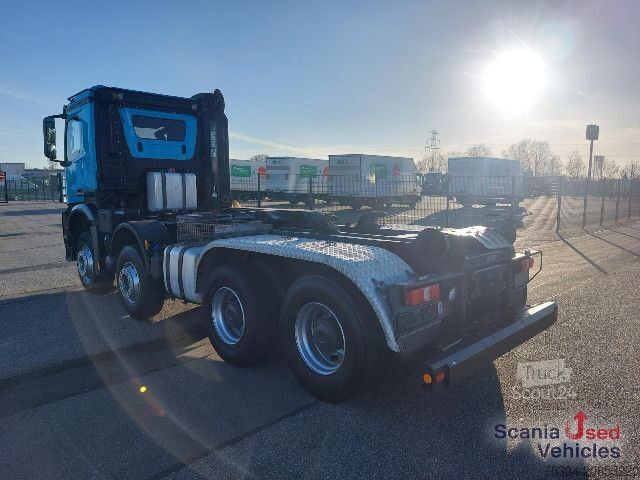 Tipvogn Mercedes-Benz Arocs 4142K Abroll Kipper HIAB XR26S51 / AP-Achsen