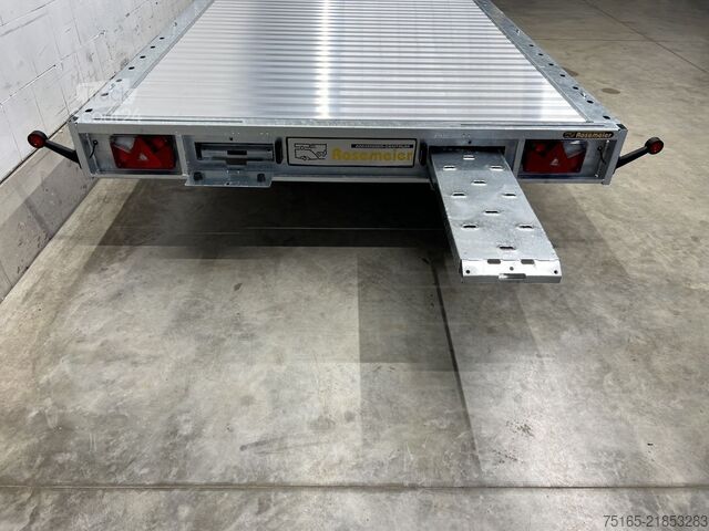 Plattformanhänger und Universaltransporter Martz GT Plateau 450/2 S 3,5T Alu Plattform/Universalt