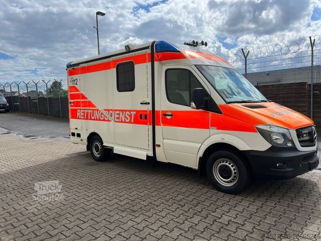 Palontorjuntakalusto MERCEDES-BENZ Sprinter III KOFFER RWD 319CDI*RTW*RETTUNGSWAGEN