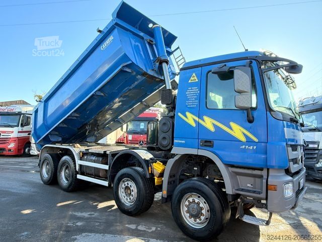 Camião basculante MERCEDES-BENZ Actros/MP3/4141/8X6/Muldenkipper/2014/EPS/German