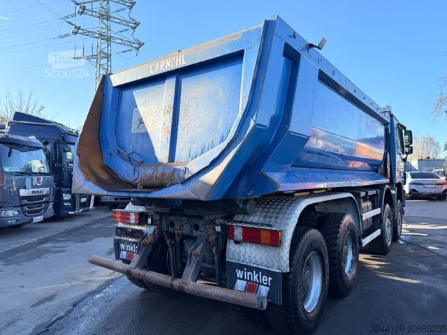 Camião basculante MERCEDES-BENZ Actros/MP3/4141/8X6/Muldenkipper/2014/EPS/German