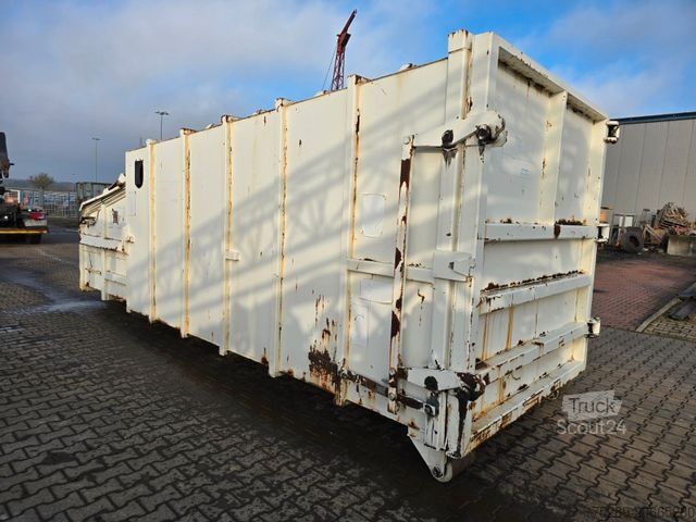 Abrollkipper Tollense Presscontainer Presse Abrollcontainer