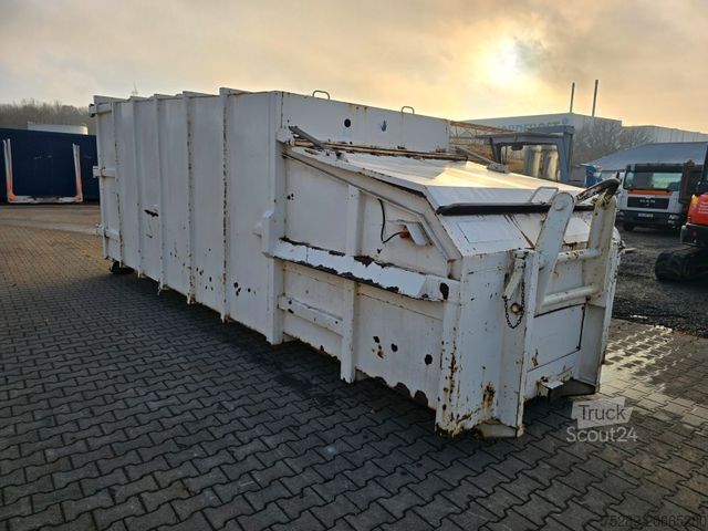 Abrollkipper Tollense Presscontainer Presse Abrollcontainer