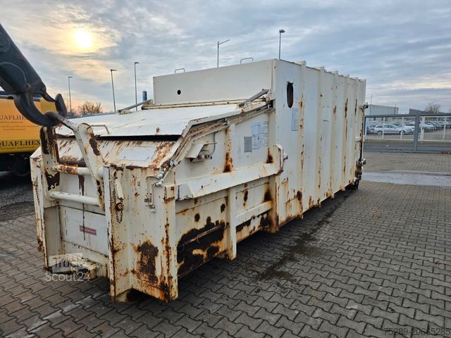 Abrollkipper Tollense Presscontainer Presse Abrollcontainer