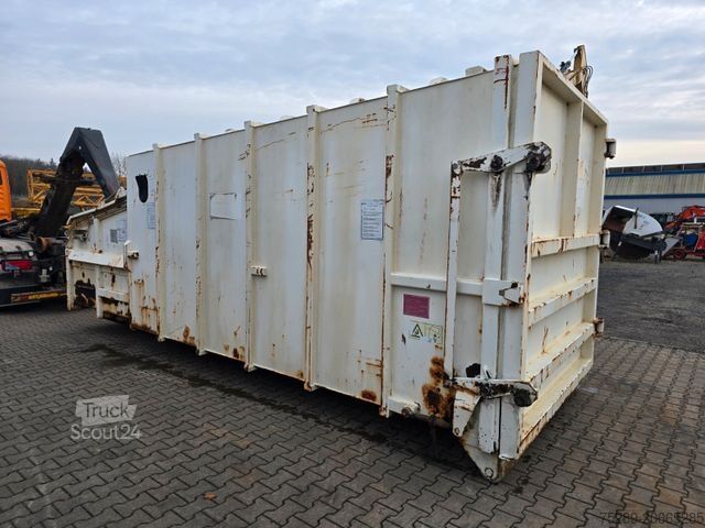 Abrollkipper Tollense Presscontainer Presse Abrollcontainer