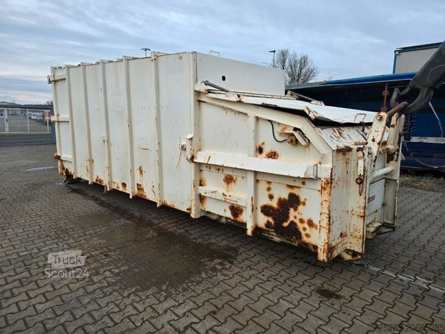 Abrollkipper Tollense Presscontainer Presse Abrollcontainer