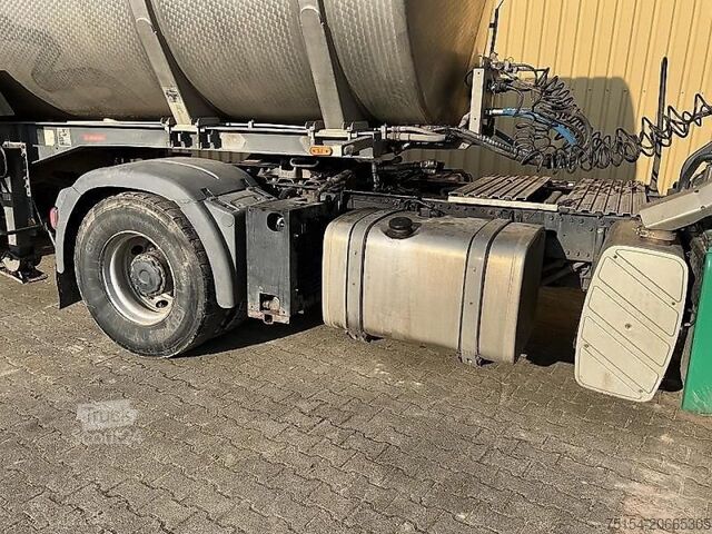 Srutų technologija Wienhoff MAN TGS 19.360 4x4 mit Wienhoff 3-Achs Tanksattelauflieger