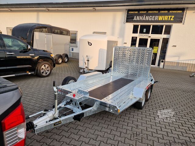 Reboque para automóvel Brian James Trailers Digger Plant Rampe 543-3217-35 direkt