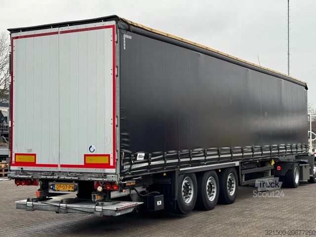 Stumdomi tentai Schmitz Cargobull Schuifzeil met Borden / OV-Laadklep / Lift-as /...