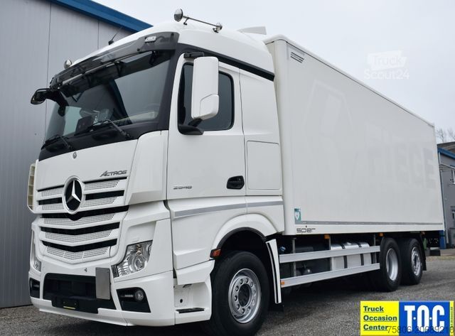 Camión caja MERCEDES-BENZ Actros 2548 L E6 6x2 AHK Retarder LBW
