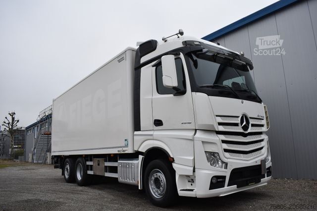 Camión caja MERCEDES-BENZ Actros 2548 L E6 6x2 AHK Retarder LBW