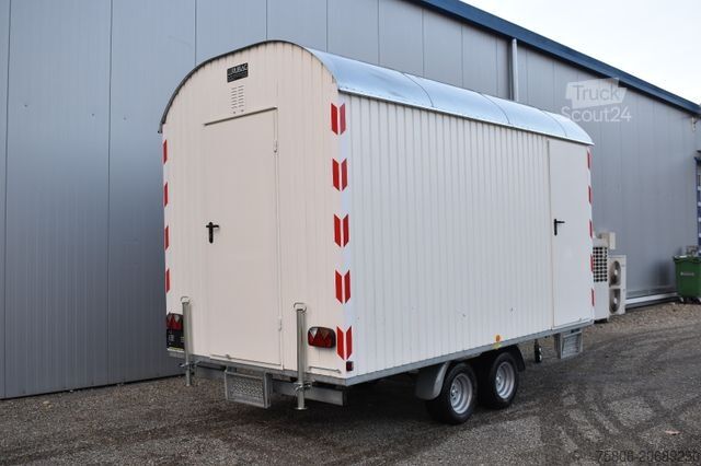 Rimorchio Rubag AT400 Bauwagen mobiles Büro