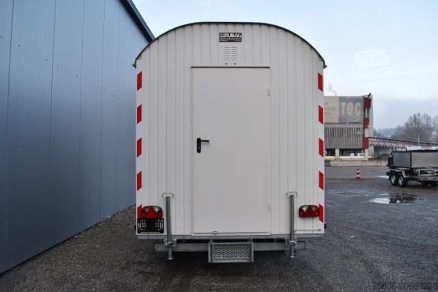 Rimorchio Rubag AT400 Bauwagen mobiles Büro