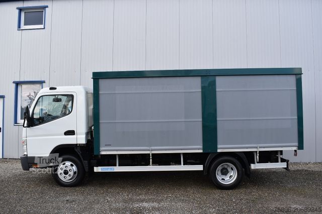 Gardinsidad skåpbil FUSO Canter 6C15 Getränke