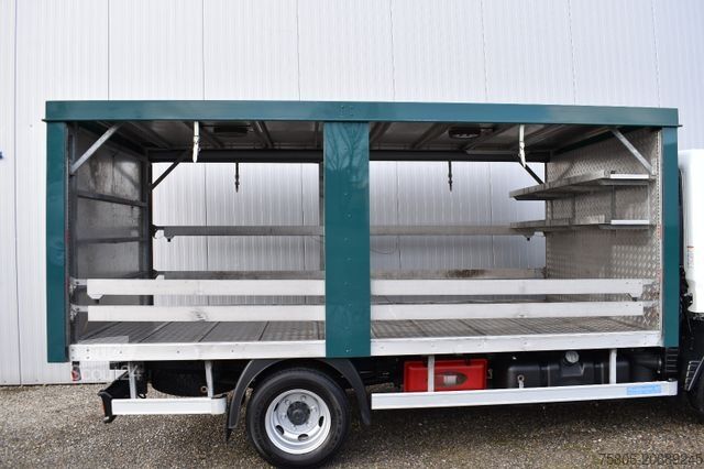 Gardinsidad skåpbil FUSO Canter 6C15 Getränke