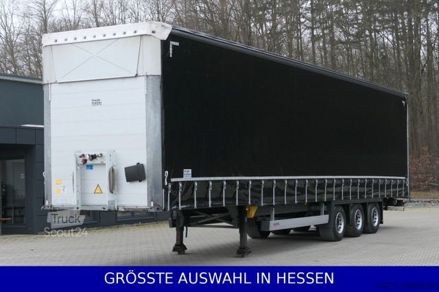 Atvira puspriekabė su tentu SCHMITZ CARGOBULL Mega Varios 3,05m Innen neue Plane ¤395.-mt