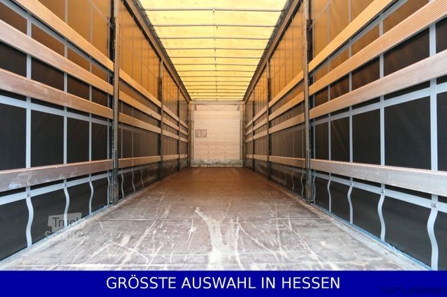 Atvira puspriekabė su tentu SCHMITZ CARGOBULL Mega Varios 3,05m Innen neue Plane ¤395.-mt