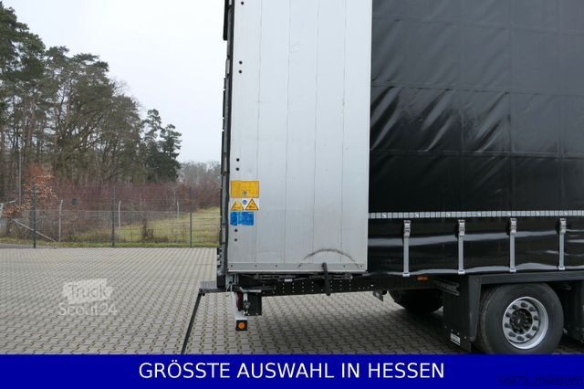 Atvira puspriekabė su tentu SCHMITZ CARGOBULL Mega Varios 3,05m Innen neue Plane ¤395.-mt
