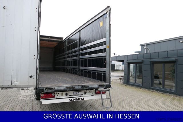 Atvira puspriekabė su tentu SCHMITZ CARGOBULL Mega Varios 3,05m Innen neue Plane ¤395.-mt