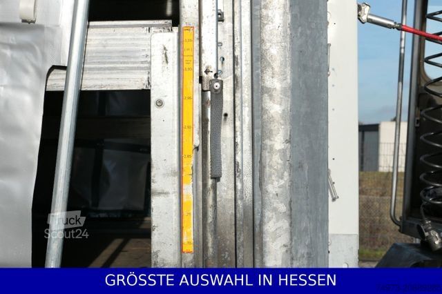 Atvira puspriekabė su tentu SCHMITZ CARGOBULL Mega Varios 3,05m Innen neue Plane ¤395.-mt